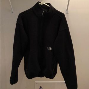 North face fleece zip up